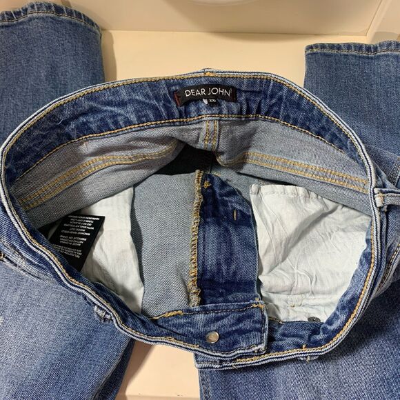Dear John Distressed Skinny Jeans Size 26 Women’s - Picture 8 of 10